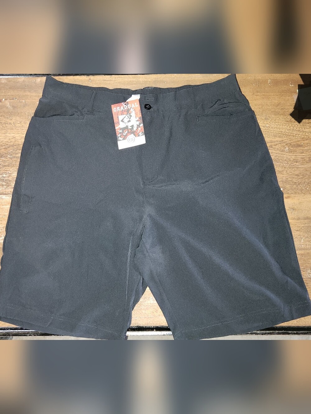 G Gradual Black Men's Shorts